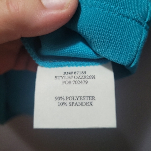 Ruby Rox NWT teal strapless dress Sz. 13 - Picture 8 of 10